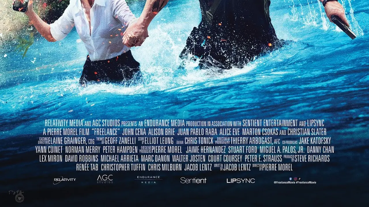 Film Freelance (2023) merupakan film bergenre aksi komedi yang dibintangi John Cena, Alison Brie, Juan Pablo Raba, dan Christian Slater