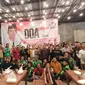 Dukungan kepada Wali Kota Solo Gibran Rakabuming Raka untuk maju sebagai Capres atau Cawapres datang dari ratusan pemuda asal Kabupaten Tuban, Jawa Timur. (Liputan6.com/Ahmad Adirin)