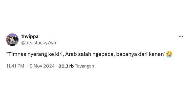 6 Cuitan Asbun Netizen Usai Timnas Indonesia Kalahkan Arab Saudi, Bikin Ngakak