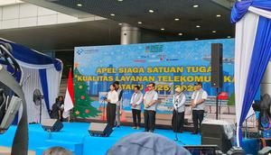 Komdigi Bersama Posko Siaga Telekomunikasi Nataru 2025–2026 (Liputan6.com/Arief Ferdian Maulana)