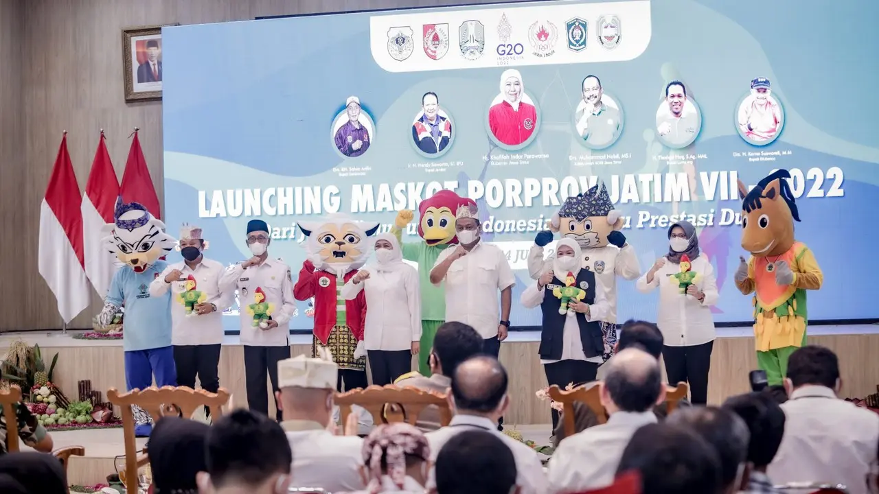 Maskot Proprov ke VII Jawa Timur Resmi Diluncurkan di Jember (Istimewa)