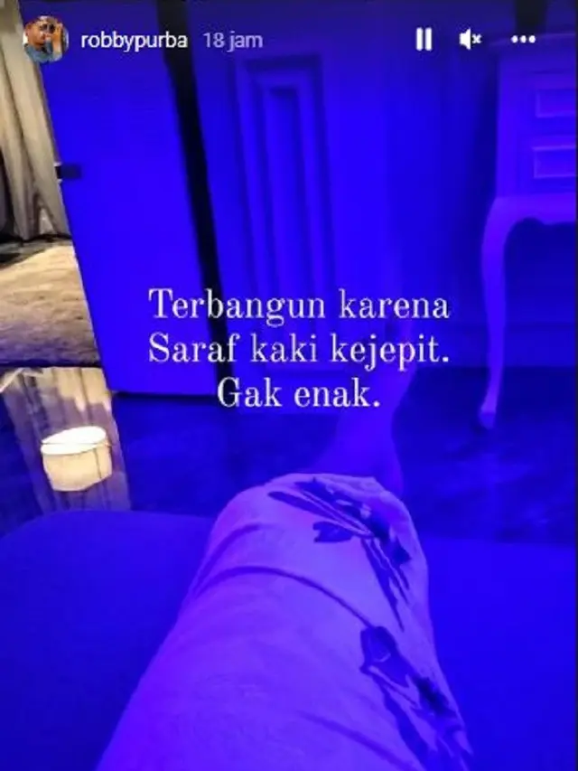 Robby Purba (Foto: Instagram/@robbypurba)