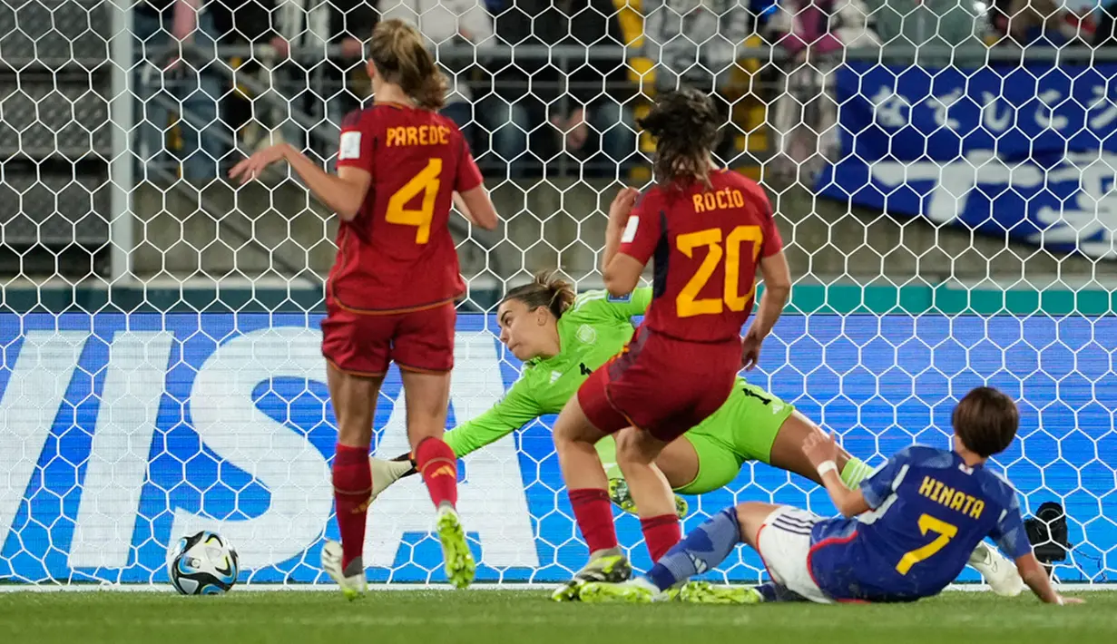 Grup C Piala Dunia Wanita 2023 resmi merampungkan laga pamungkas mereka hari ini. (AP Photo/John Cowpland)