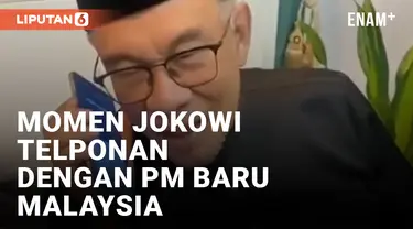 Presiden Jokowi Telepon PM Baru Malaysia Anwar Ibrahim untuk Ucapkan Selamat