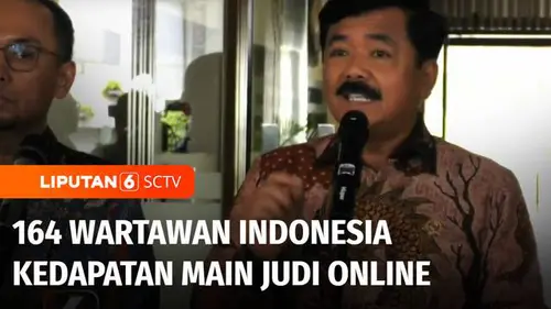 VIDEO: 164 Wartawan di Indonesia Kedapatan Main Judi Online, Lakukan 6.000 Lebih Transaksi