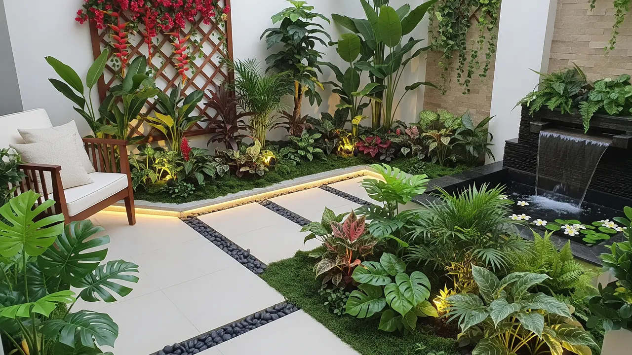 9 Ide Kebun Rumah yang Tetap Cantik Meski Jarang Disiram, Indah Sepanjang Masa