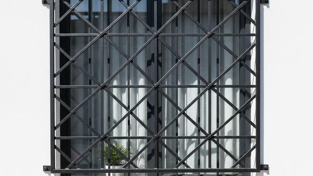 Modelo de enrejado de ventana