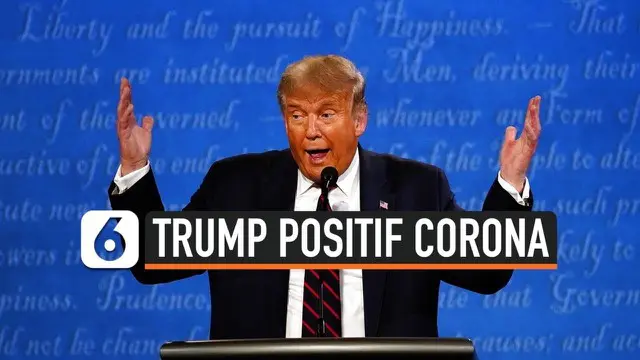 Presiden Amerika Serikat Donald Trump mengabarkan dirinya dan ibu negara Melania Trump terinfeksi virus corona. Kabar ini disampaikan Trump di akun twitternya.