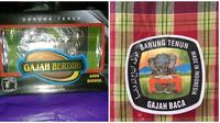Pelesetan Merek Sarung Bertema Gajah Nyeleneh. (Sumber: Instagram/duhreceh)