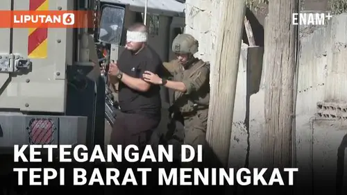 VIDEO: Militer Israel Gerebek dan Tangkap Warga Palestina