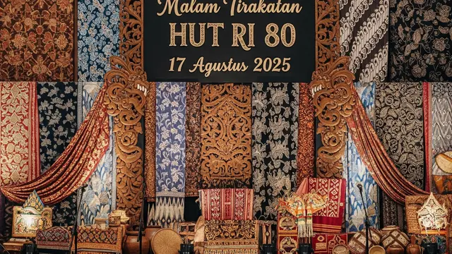 Dekorasi Panggung Tirakatan 17 Agustus