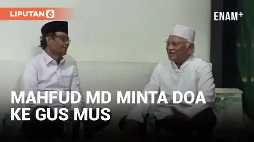VIDEO: Mahfud MD Sowan ke Gus Mus di Rembang