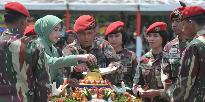 Kemeriahan HUT Kopassus ke-63