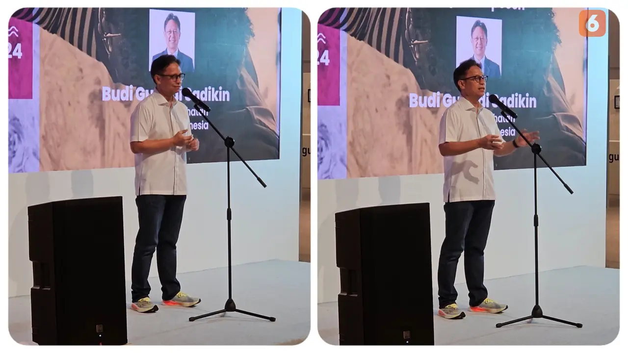 Menteri Kesehatan RI, Budi Gunadi Sadikin, Tegaskan Deteksi Dini Kanker Bisa Meningkatkan Peluang Sembuh Sampai 90 Persen. Sementara Kalau Ditangani Telat, 90 Persen Wafat (Foto: Aditya Eka Prawira/Liputan6.com)