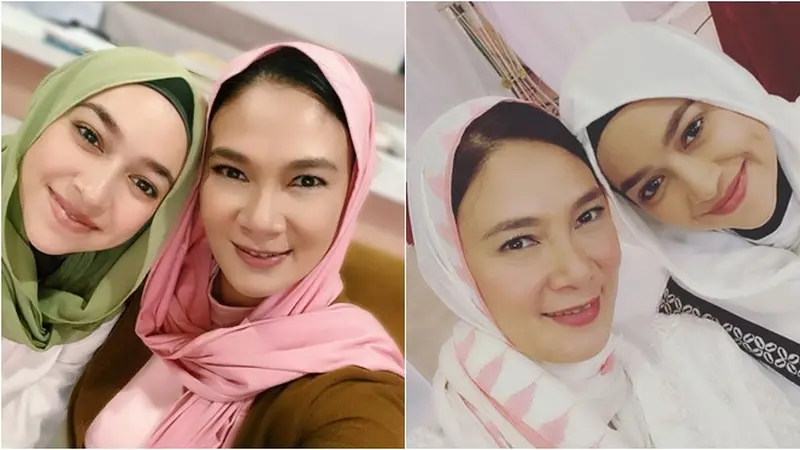 Potret Kompak Dian Nitami dan Aryani Fitriana