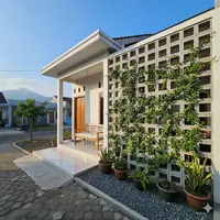 Teras Roster Susun Horizontal/ Ilustrasi AI