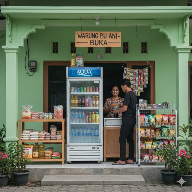 7 Model Warung Kelontong di Teras Rumah, Cocok untuk Pemula dengan Modal Terbatas
