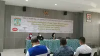 Rapat persiapan menuju Porprov yang digelar DPOP Balikpapan dengan semua cabor di Balikpapan. (Liputan6.com/Istimewa)