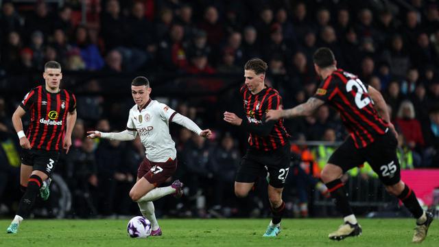 Foto: Lesatkan Gol Semata Wayang, Phil Foden Jadi Pahlawan Kemenangan Manchester City di Liga Inggris