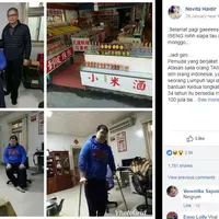 Inilah cerita pria asal Taiwan yang menemukan calon istrinya yang ternyata orang Indonesia. (Foto: Facebook)