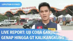 Sekitar tol Palimanan jumlah kendaraan mengalami peningkatan cukup signifikan dibandingkan dengan beberapa hari terakhir. Secara kasat mata jumlah kendaraan lebih banyak pada pagi hari, utamanya didominasi kendaraan pribadi dengan plat asal Jakarta.