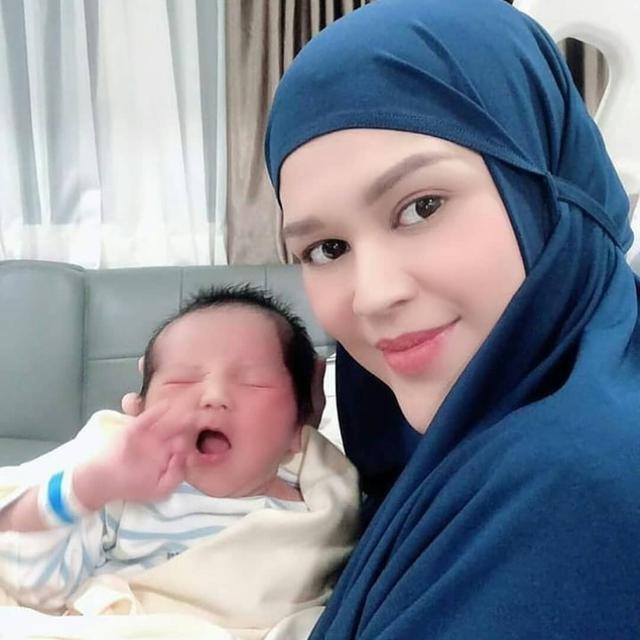 6 Potret Gemas Shaquille Kaili, Putra Cut Meyriska yang Baru Lahir