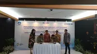 Kerja sama Kemendikbud dan BRI (Dok Foto: Maulandy Rizky Bayu Kencana/Liputan6.com)