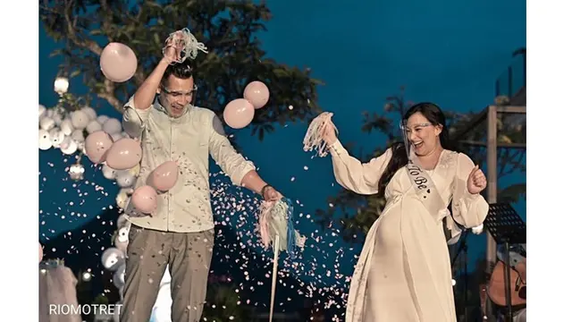 6 Momen Perayaan Ulang Tahun Asmirandah, Umumkan Jenis Kelamin Bayi