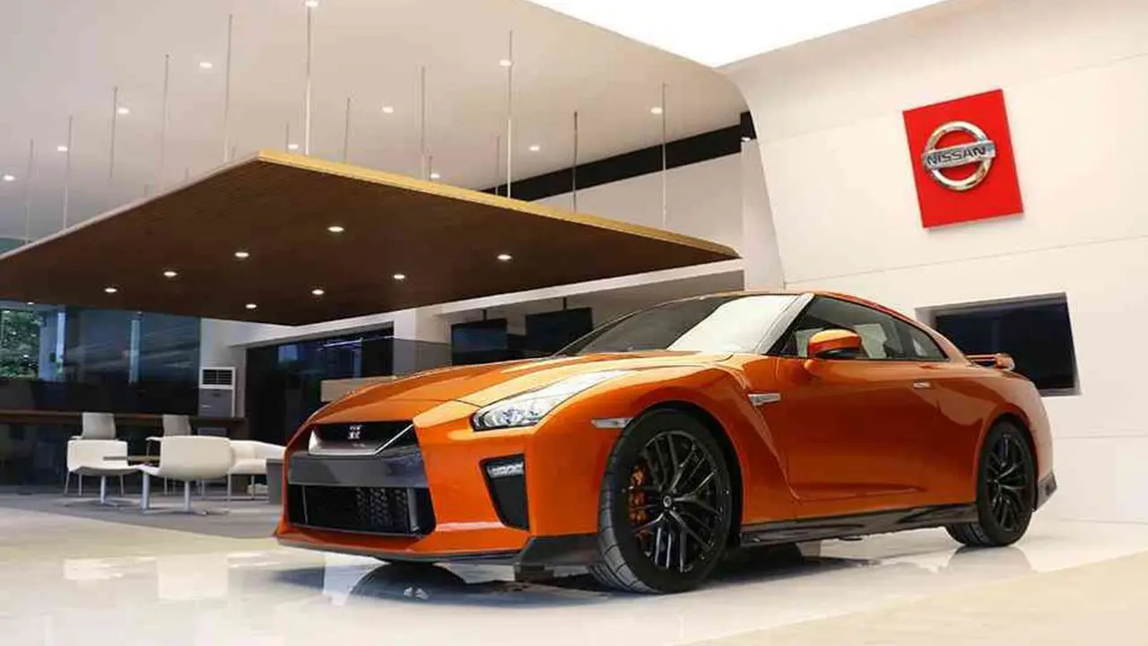 Nissan High Performance Center di Quezon Avenue, Quezon City, Filipina. 