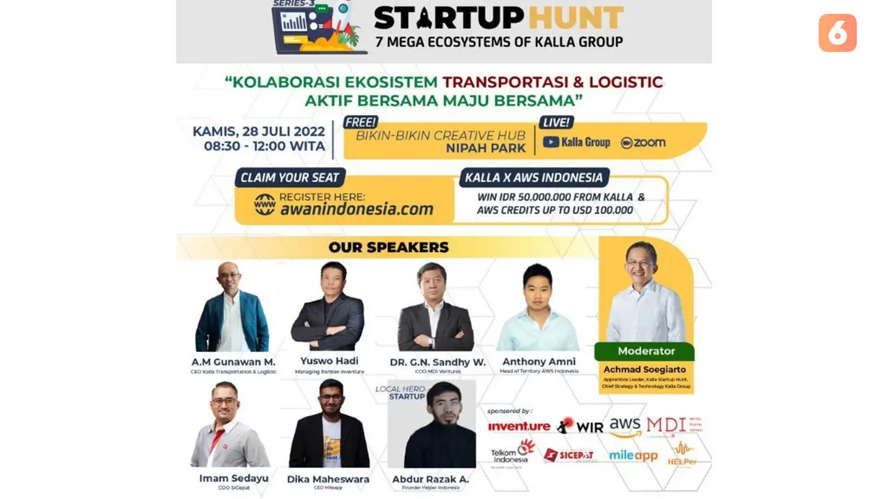 Startup Hunt 7 (Liputan6.com)