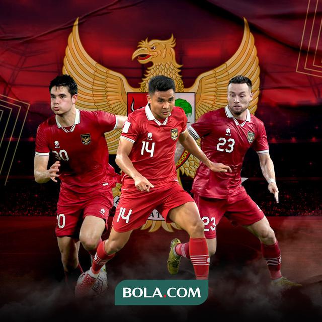 Timnas Indonesia -  Elkan Baggott, Asnawi Mangkualam, dan Marc Klok