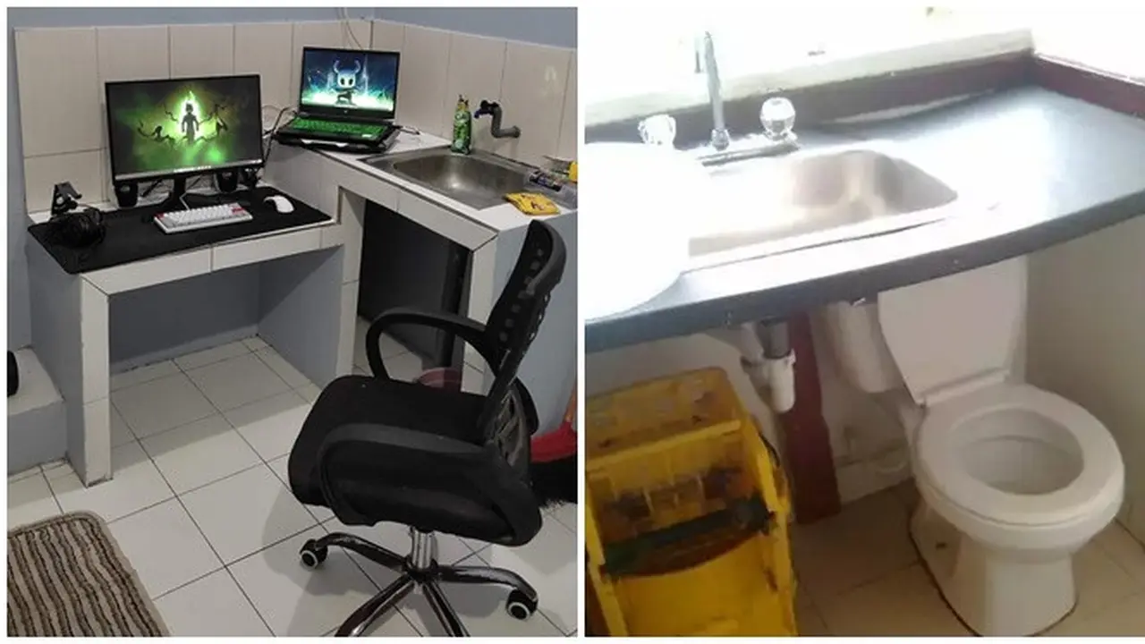 6 Potret Alih Fungsi Dapur Bikin Tepuk Jidat, Dijadikan Ruang Main Game