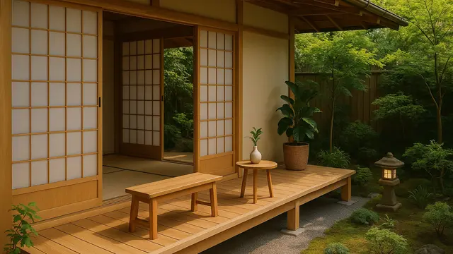 Model Teras Rumah Sederhana Gaya Jepang yang Instagramable