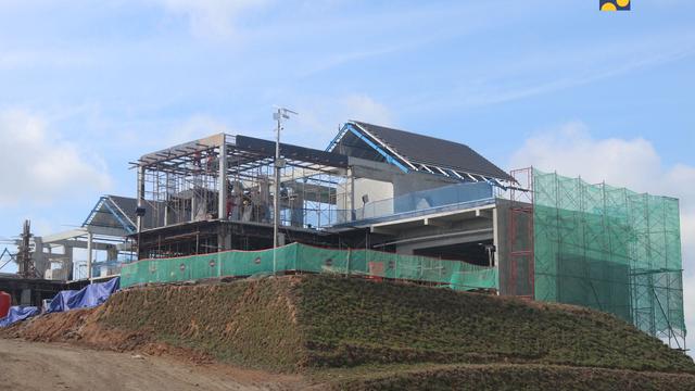 Pembangunan infrastruktur dasar Ibu Kota Negara atau IKN Nusantara tahap I telah mencapai 36 persen. Seluruh kegiatan masih terjaga dari sisi jadwal pelaksanaan (on schedule). (Dok Kementerian PUPR)