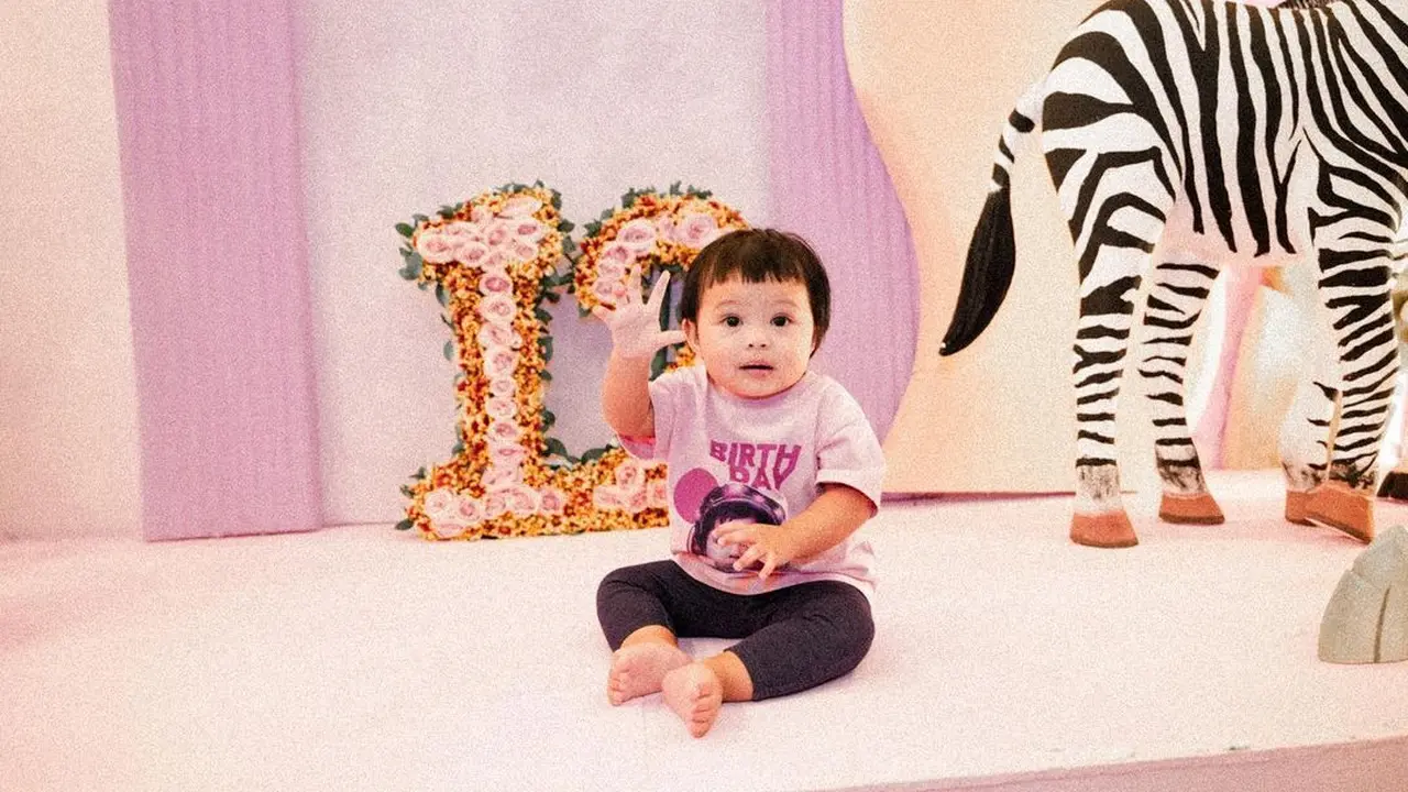 Ulang tahun baby Ameena