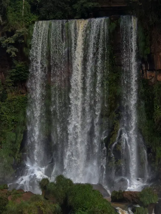 <p>Air Terjun Iguazu merupakan air terjun yang lebih tinggi dari Air Terjun Niagara dan lebih lebar dari Air Terjun Victoria. (Mariana SUAREZ / AFP)</p>