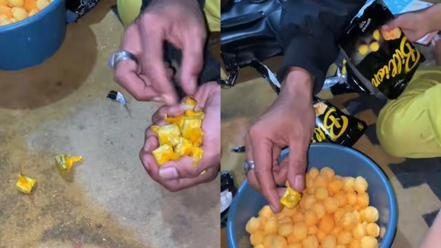 Viral hadiah uang dalam snack murah