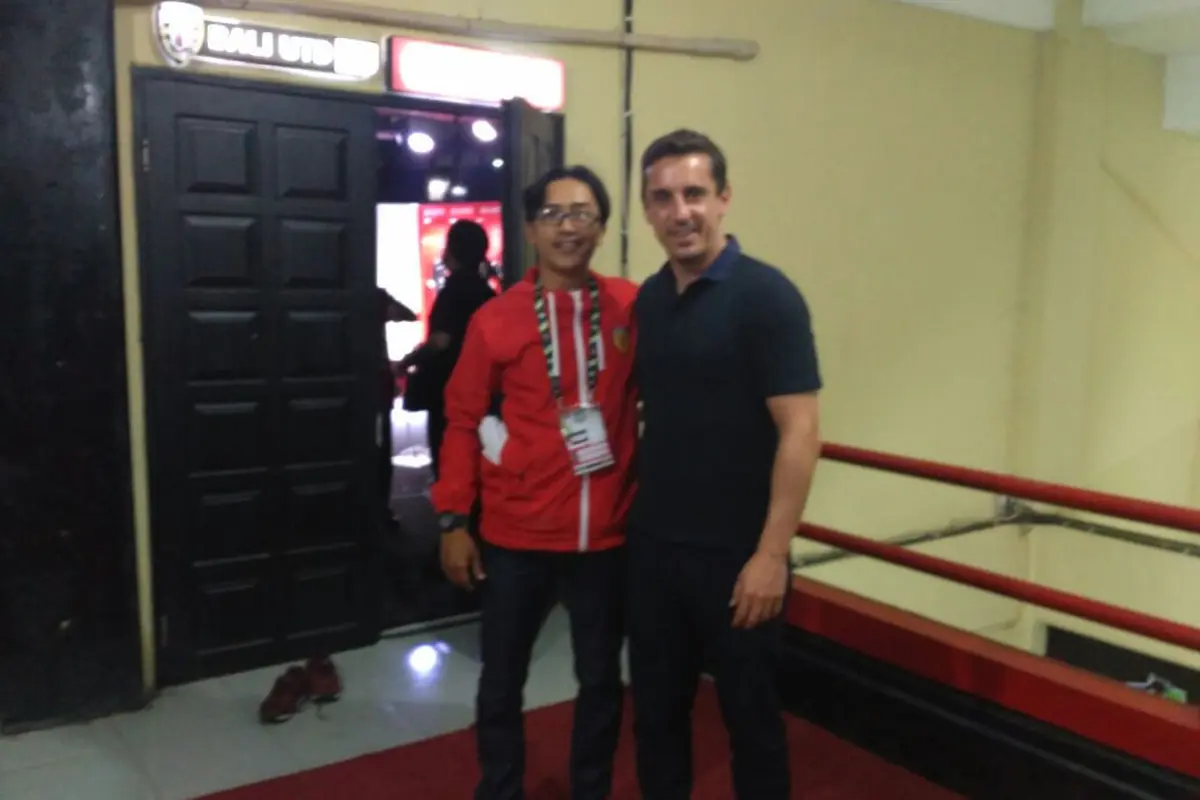 Legenda hidup Manchester United (MU), Gary Neville (Dewi Divianta)
