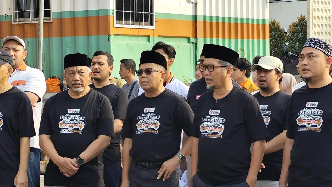 Presiden PKS Muzzammil Yusuf (kedua dari kanan) (Istimewa)