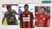 Trivia jersey paling kece di Liga 1 2020: Persipura, PSS, Persela. (Bola.com/Dody Iryawan)
