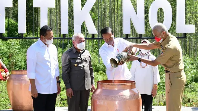 Fakta Tanah dan Air Keramat yang Dibawa Ganjar ke Ibu Kota Negara Nusantara
