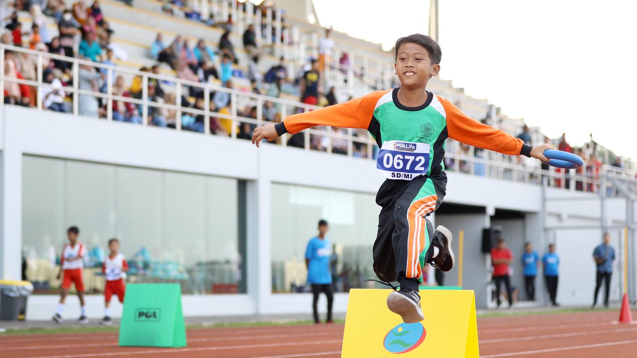 Peserta MilkLife Athletics Challenge 2024