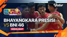 Berita video highlights laga putaran kedua seri Malang PLN Mobile Proliga 2023 antara Jakarta Bhayangkara Presisi melawan Jakarta BNI 46 yang berlangsung seru, Minggu (12/2/2023) malam hari WIB.