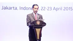 Usai penutupan konferensi Asia Afrika yang digelar di Jakarta Convention Center Presiden Joko Widodo menyampaikan sejumlah hasil.