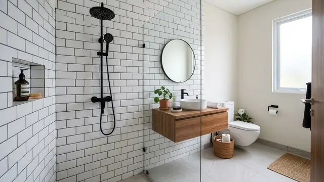 Ide Keramik Kamar Mandi (AI Generated)