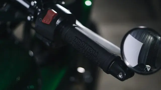 handgrip lokal motor kustom Jokowi (Ist)