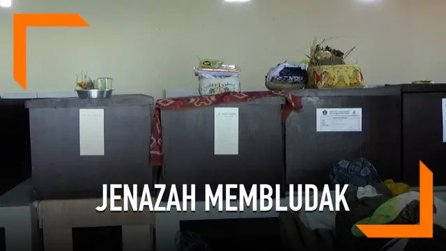 VIDEO: Ngaben Ditunda, Jenazah Menumpuk di RS Badung