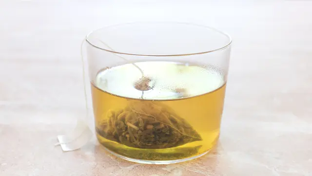 teh herbal jamu serai pandan minuman dingin