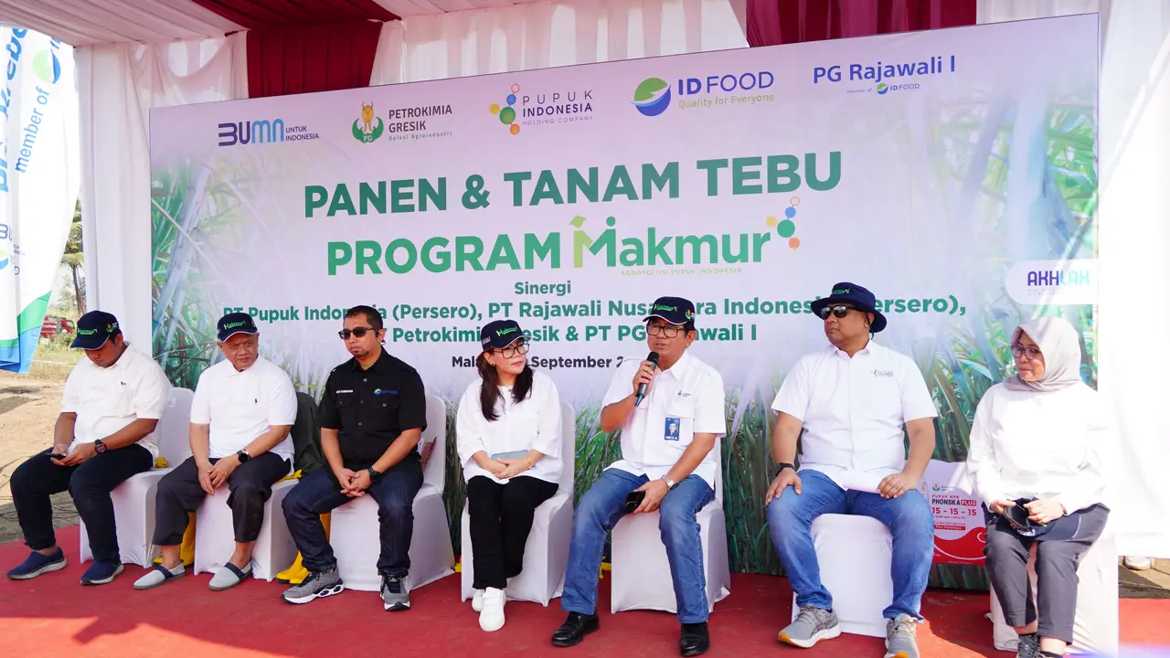 Petrokimia Gresik melanjutkan tren positif program Makmur dalam rangka mempertahankan posisi Jawa Timur sebagai lumbung gula nasional