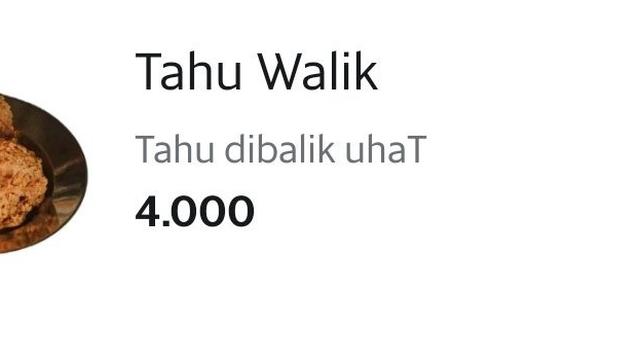 6 Deskripsi Makanan Gorengan di Ojek Online Ini Bikin Pelanggan Senyum Tipis